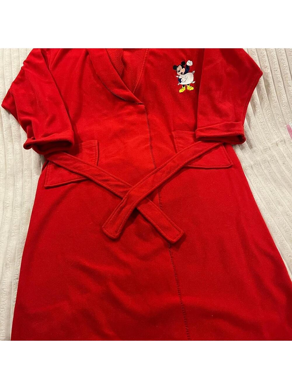 Vintage Disney Mickey Mouse Robe Women’s Size Medium